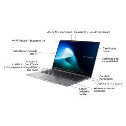 Portatil asus p5405csa - nz0341x u7 - 258v 32gb ssd 1tb 14 pulgadas