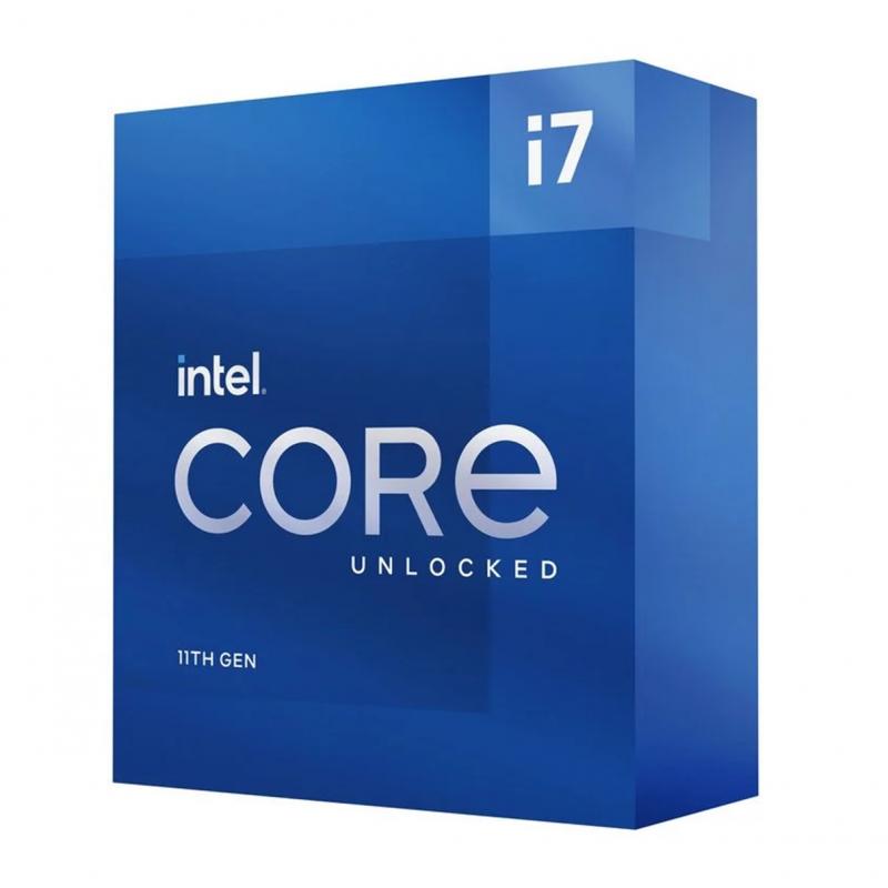 Micro. intel i7 11700kf lga 1200 11ª generacion 8 nucleos 3.60ghz 16mb no graphics in box - Imagen 1