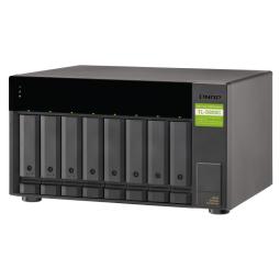 Servidor nas qnap tl - d800c 8 bahias