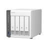 Servidor nas qnap ts - 433 4 bahias 4gb gigabit ethernet