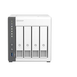 Servidor nas qnap ts - 433 4 bahias 4gb gigabit ethernet