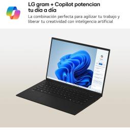 Portatil lg gram 17z90t - g intel core ultra 7 255h 32gb ssd1tb w11 17 pulgadas