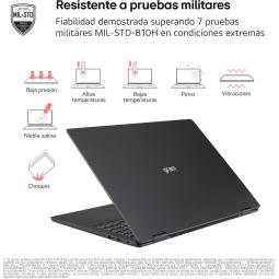 Portatil lg gram 17z90t - g intel core ultra 7 255h 32gb ssd1tb w11 17 pulgadas