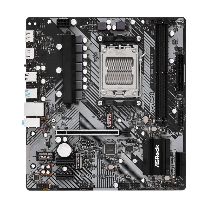 Placa base asrock b650m - h - m.2+ am5 matx
