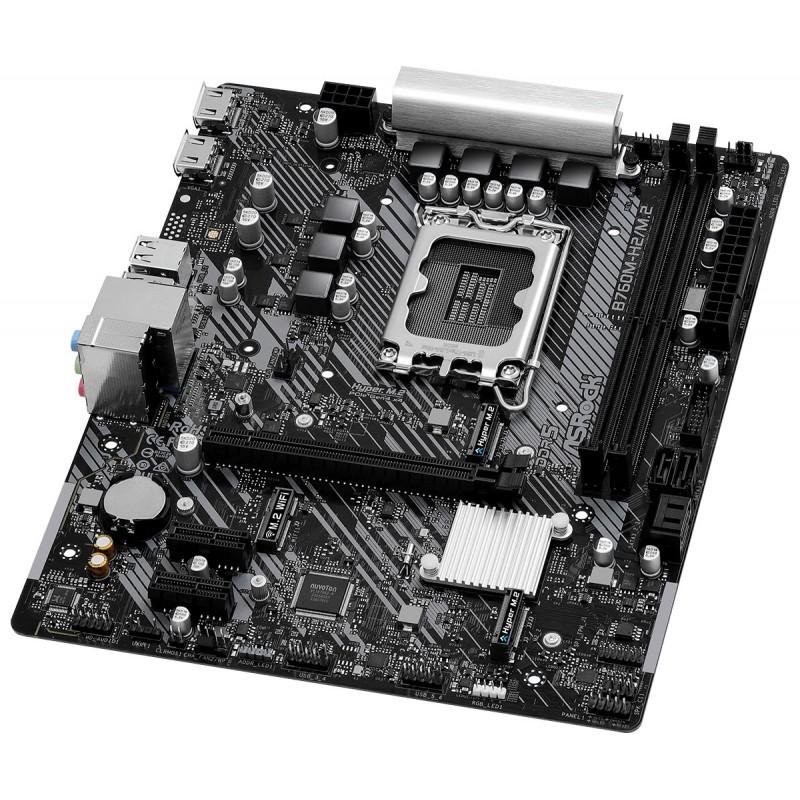 Placa base asrock b760m - h m.2 lga1700 matx