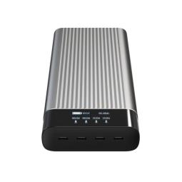 Powerbank hyper hyperjuice 245w 27000mah plata