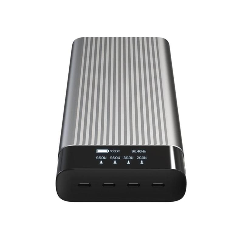 Powerbank hyper hyperjuice 245w 27000mah plata