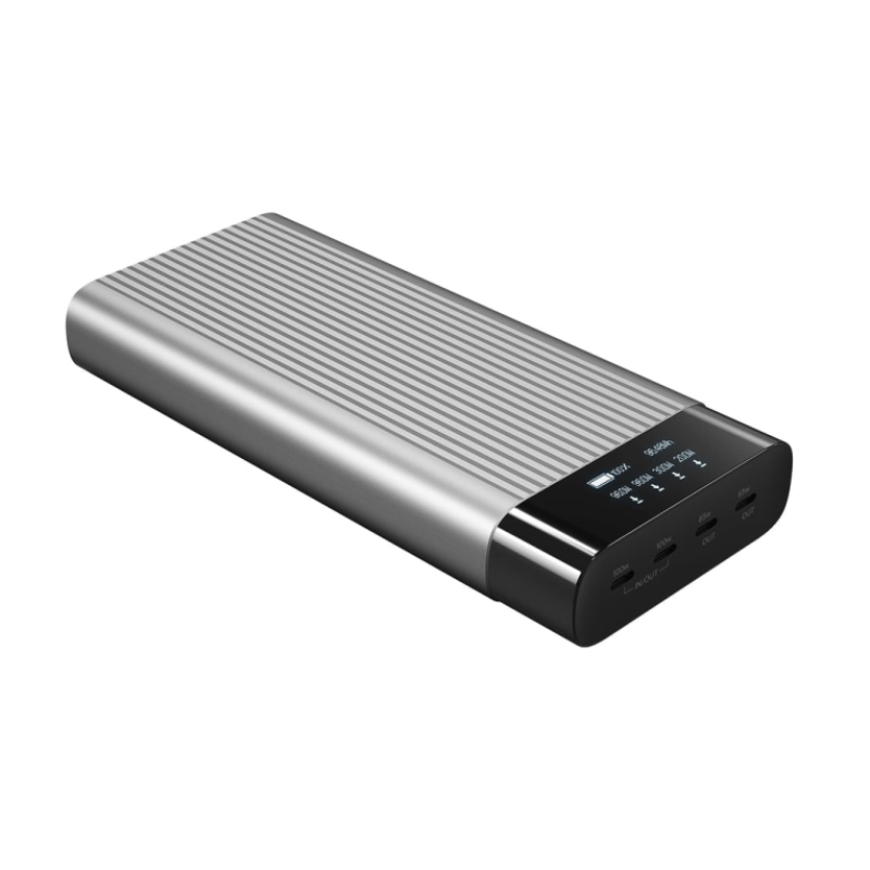 Powerbank hyper hyperjuice 245w 27000mah plata
