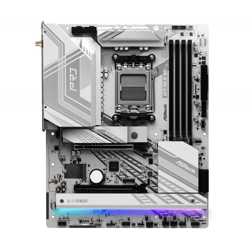 Placa base asrock x870 pro rs wifi am5 eatx
