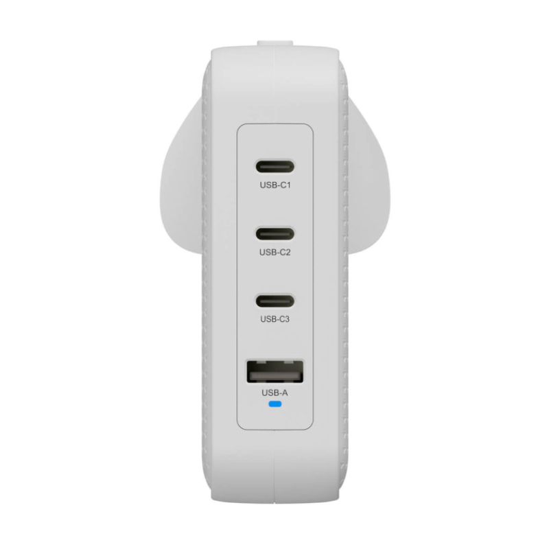 Cargador pared hyper hyperjuice 145w 1x usb tipo a 3x usb tipo c
