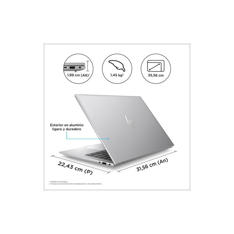 Portatil hp zbook firefly 14 g10 i7 - 1365u 16gb ssd 512gb 14''