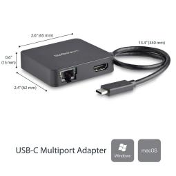 Docking station startech usb tipo c 4 en 1