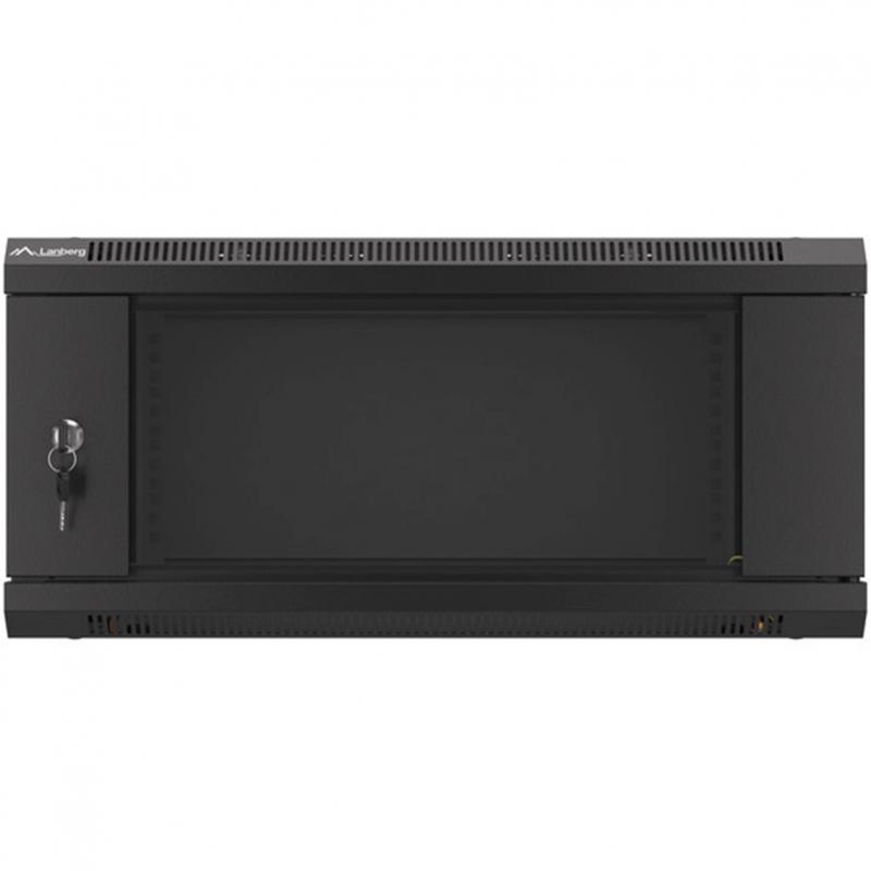 Armario rack lanberg 4u 600x450x279 auto ensamblado 19pulgadaspulgadas hasta 60 kg negro - Imagen 1