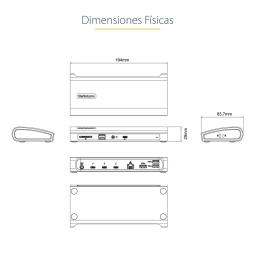 Docking station startech 11 en 1