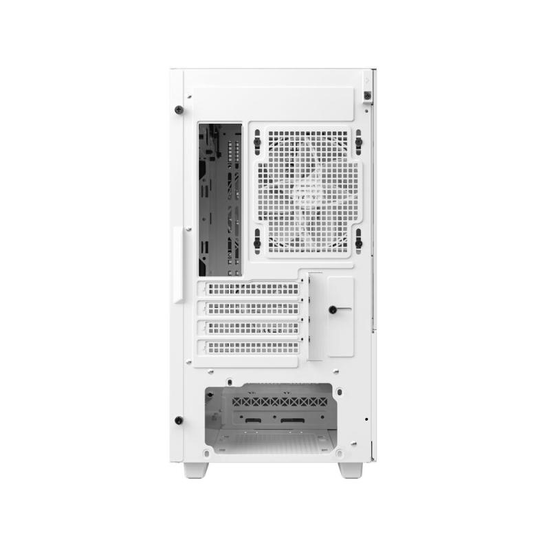 Caja ordenador gaming deepcool matx ch360 argb cristal templado blanca
