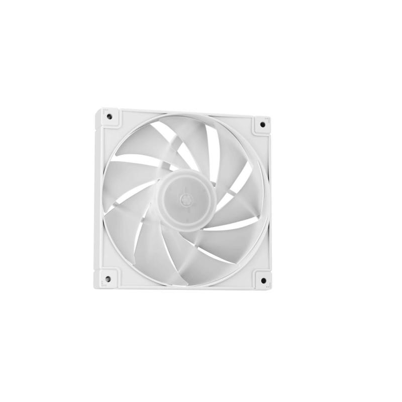 Caja ordenador gaming deepcool matx ch360 argb cristal templado blanca