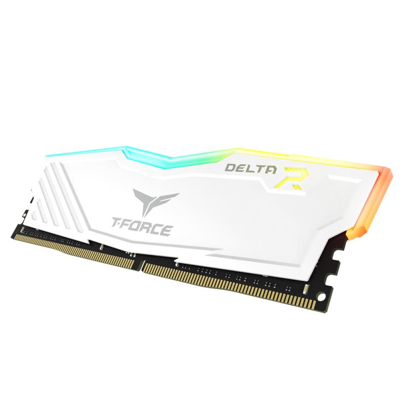 Memoria ddr4 8gb teamgroup delta - 3200mhz - pc4 - 25600 - rgb blanco - cl16 - 1.35v