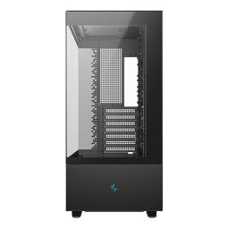 Caja ordenador gaming deepcool atx ch690 cristal templado negra