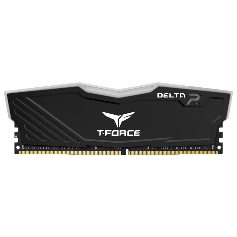Memoria ddr4 8gb teamgroup delta - 3200mhz - pc4 - 25600 - rgb negro - cl16 - 1.35v