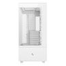 Caja ordenador gaming deepcool atx ch690 cristal templado blanca