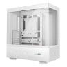 Caja ordenador gaming deepcool atx ch690 cristal templado blanca