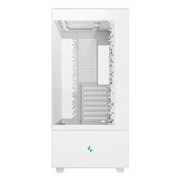 Caja ordenador gaming deepcool atx ch690 cristal templado blanca