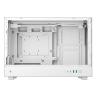 Caja ordenador gaming deepcool matx ch260 cristal templado blanco