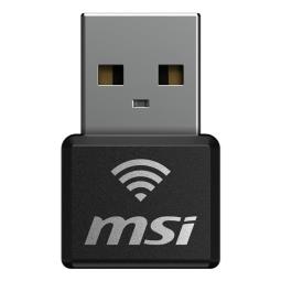 Nano adaptador wifi6 usb msi guax18n ax1800