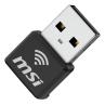 Nano adaptador wifi6 usb msi guax18n ax1800