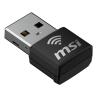 Nano adaptador wifi6 usb msi guax18n ax1800