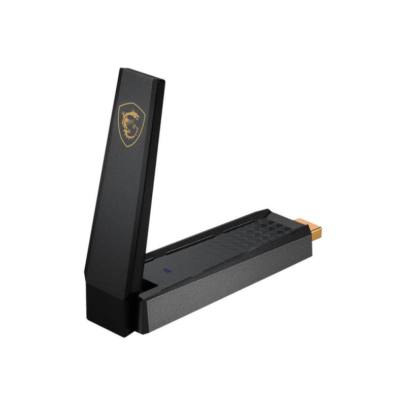 Adaptador wifi6e usb msi guaxe54 axe5400