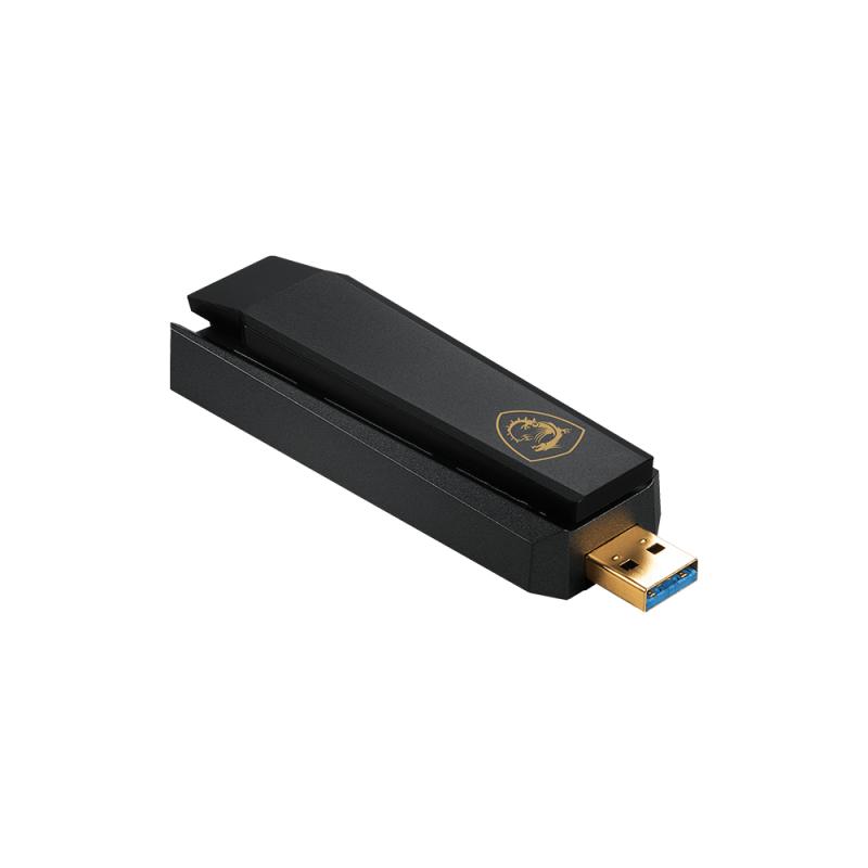 Adaptador wifi6e usb msi guaxe54 axe5400