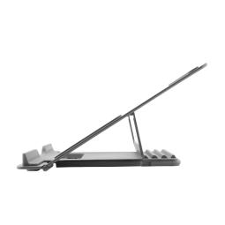 Soporte atril para portatil hasta 17 pulgadas coolbox plegable