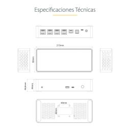 Docking station startech 15 en 1