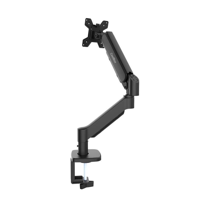 Soporte monitor coolbox hasta 32 pulgadas abrazadera articulado