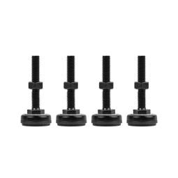 Pie lanberg m10 para armario rack 4 unidades
