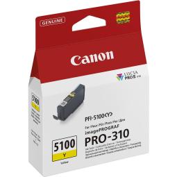 Cartucho tinta canon pfi - 5100 amarillo