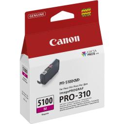 Cartucho tinta canon pfi - 5100 magenta