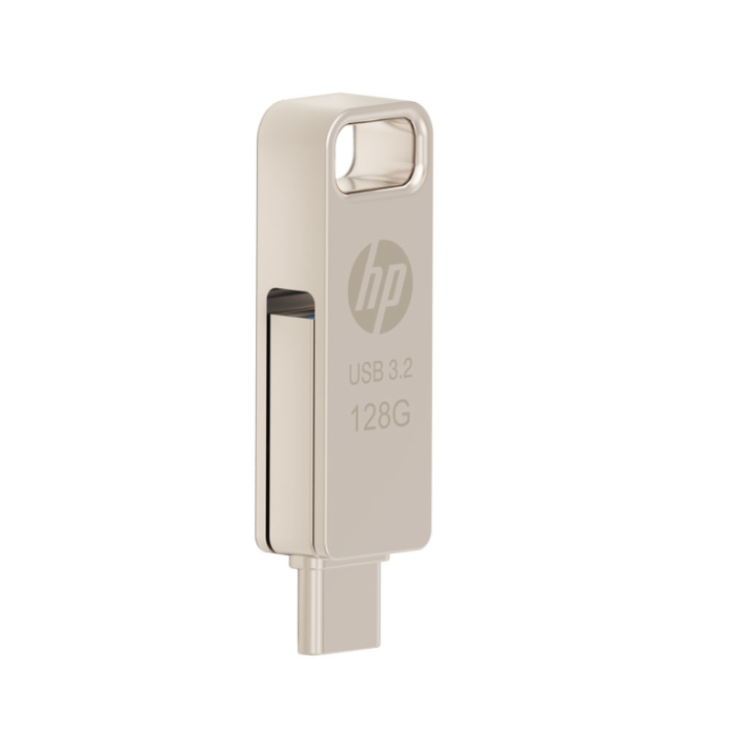 Memoria usb 3.2 - usb tipo c hp x206c otc 128gb metal