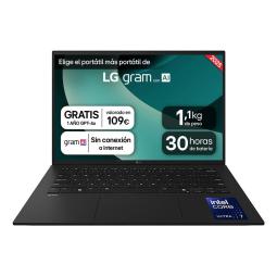 Portatil lg gram 14zd90t - g intel core ultra 7 255h 16gb ssd1tb freedos 14 pulgadas