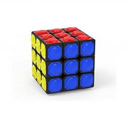 Cubo de rubik yj blind 3x3 invidentes stickerless - Imagen 1