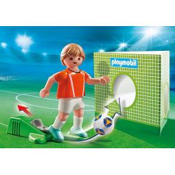 Playmobil deportes jugador de futbol -  paises bajos holanda - Imagen 1