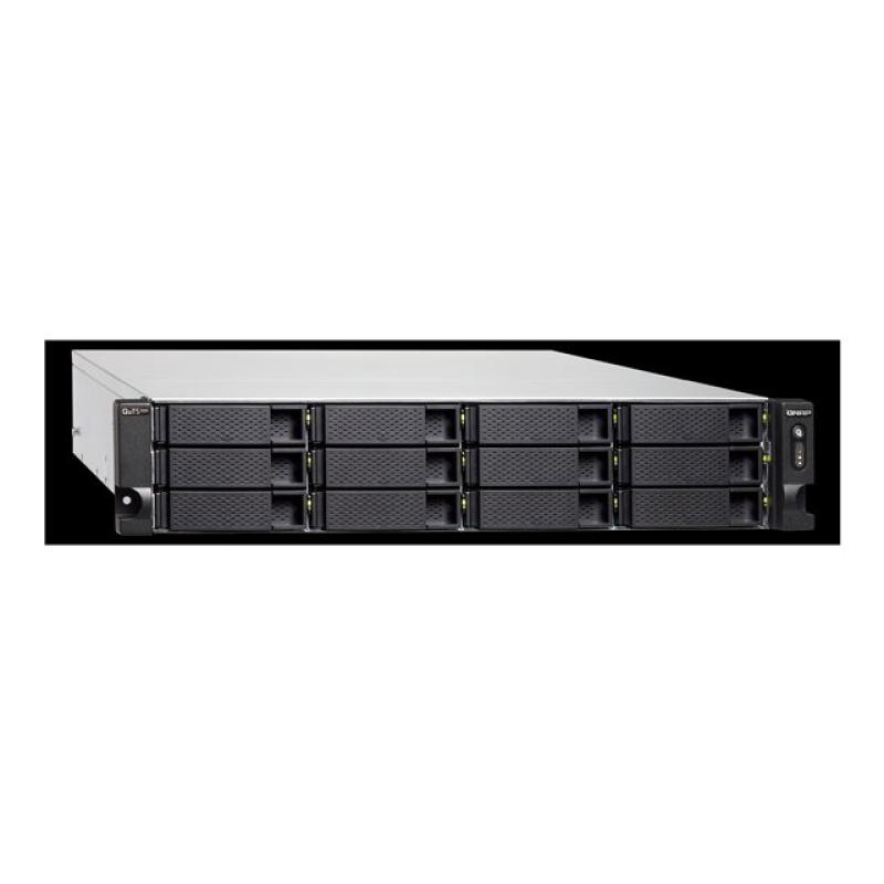 Servidor nas qnap ts - h1886xu - rp r2 18 bahias 2u rack 32gb gigabit ethernet