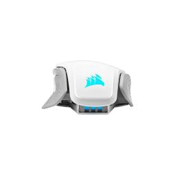 Raton inalambrico gaming corsair m65 ultra rgb blanco