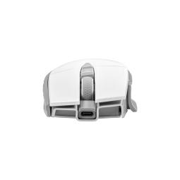 Raton inalambrico gaming corsair m65 ultra rgb blanco