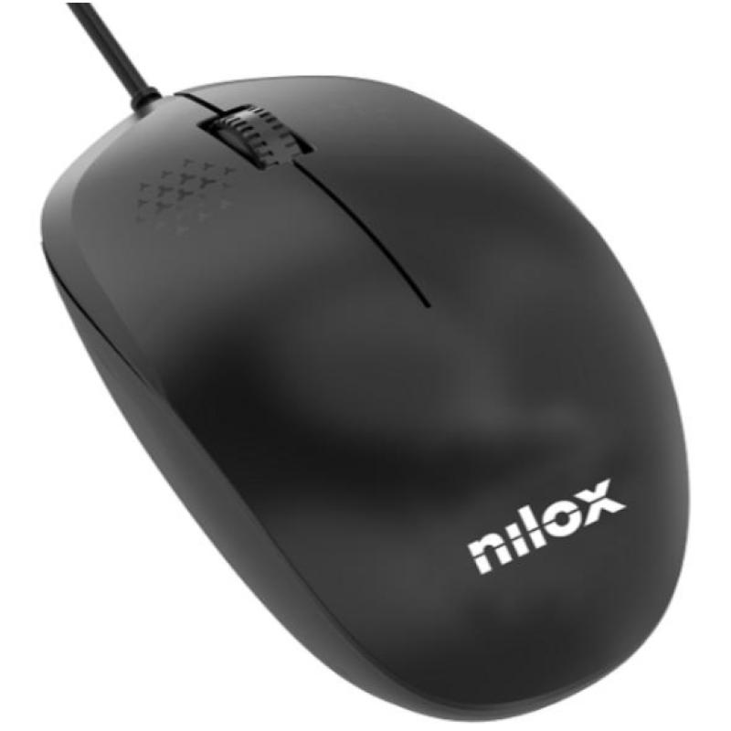 Raton nilox mousb1012 negro