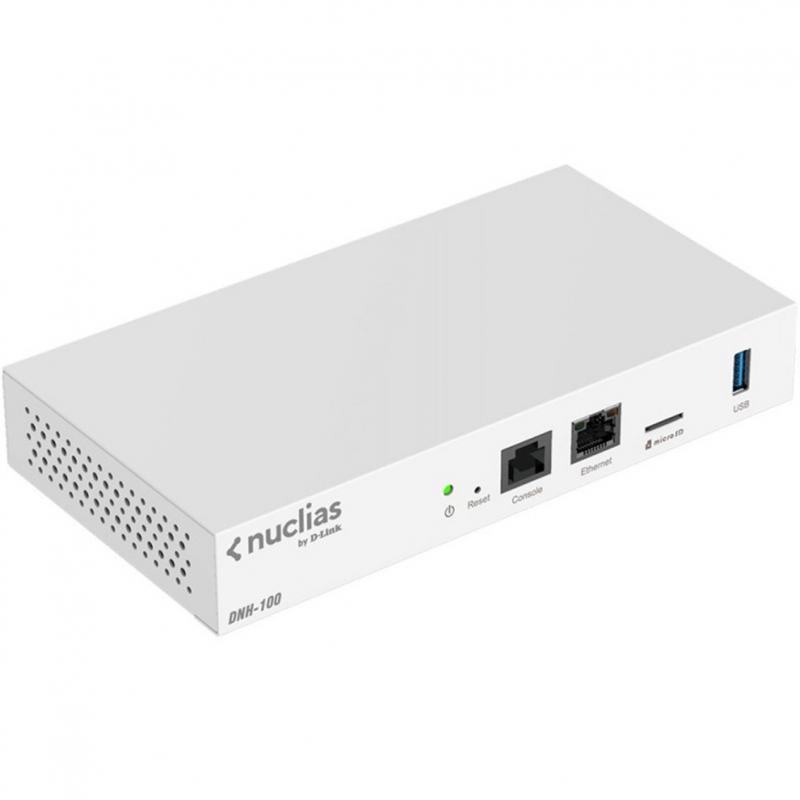 Hub d - link dnh - 100 nuclias connect inalambrico 1 puerto gigbabit ethernet 10 - 100 - 1000 1 puerto de consola 1 usb 1 micro 