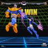 Pack 2 figuras hasbro marvel legends series gamerverse psylocke vs thanos