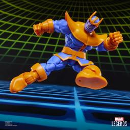 Pack 2 figuras hasbro marvel legends series gamerverse psylocke vs thanos