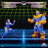 Pack 2 figuras hasbro marvel legends series gamerverse psylocke vs thanos